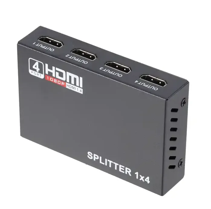 1080P 4 Port Hdmi Splitter Adapter