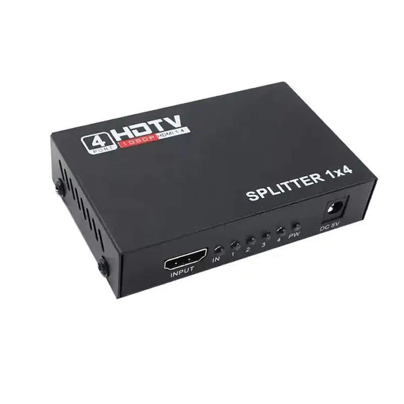 1080P 4 Port Hdmi Splitter Adapter