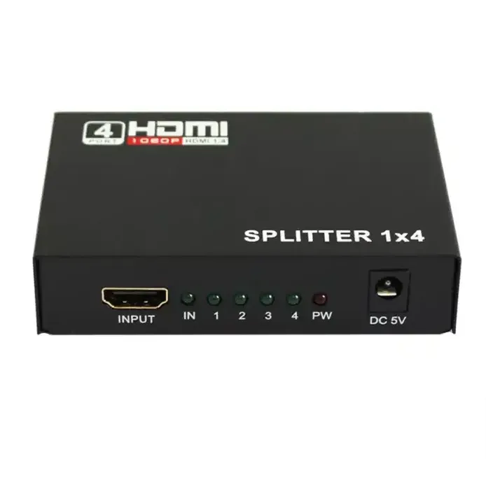 1080P 4 Port Hdmi Splitter Adapter