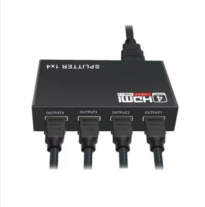 1080P 4 Port Hdmi Splitter Adapter