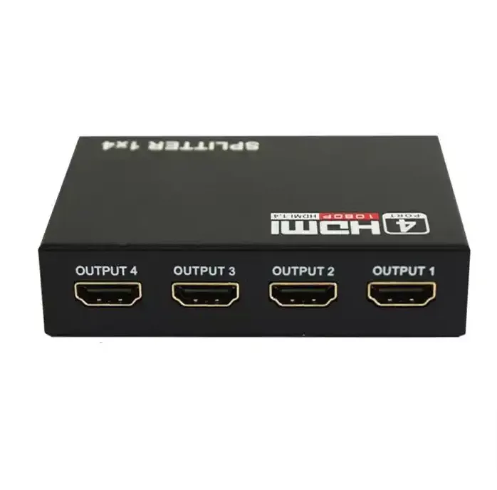 1080P 4 Port Hdmi Splitter Adapter