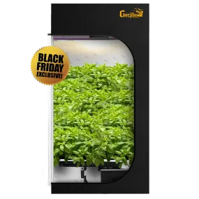 4x4 All New Grow Tent Kit - Super Flow with X2 V2