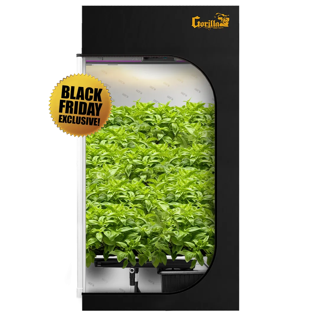 4x4 All New Grow Tent Kit - Super Flow with X2 V2