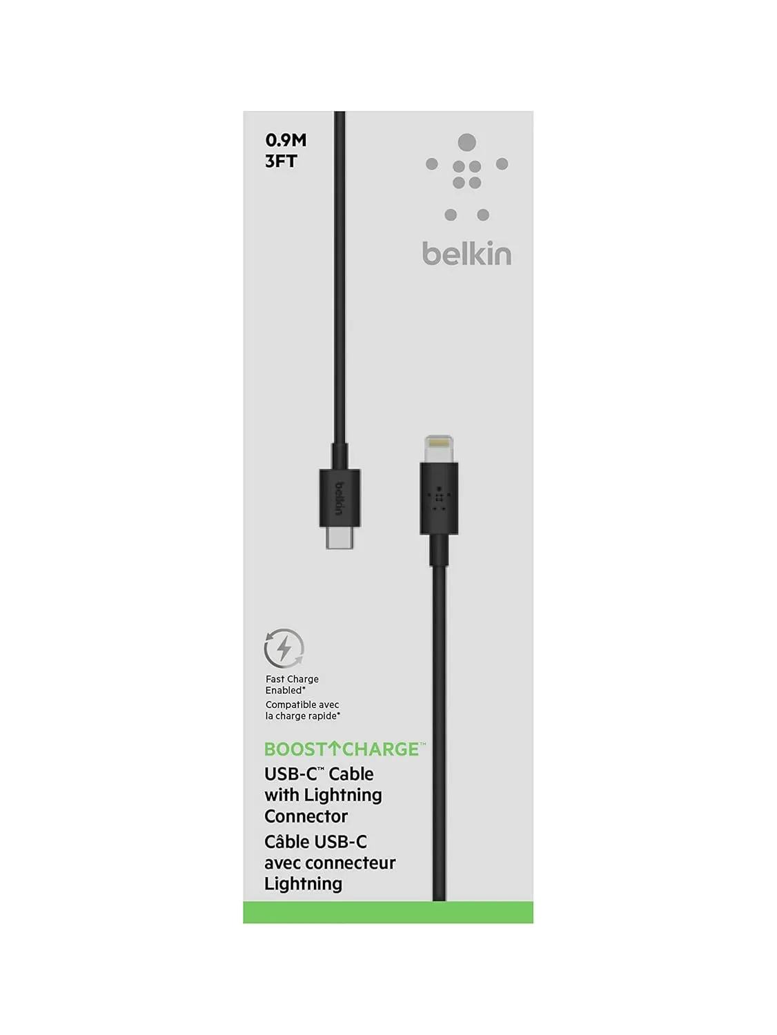 Belkin Apple Certified Lightning To Type C Cable