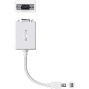 Belkin Male To Female Mini Displayport To Vga Video Adapter (pack of 1 Ea)