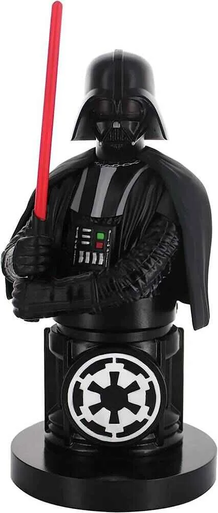 Cable Guys - Star Wars A New Hope Darth Vader 8 Inch PVC Figure Deluxe Mobile Phone and Controller Holder/Charger