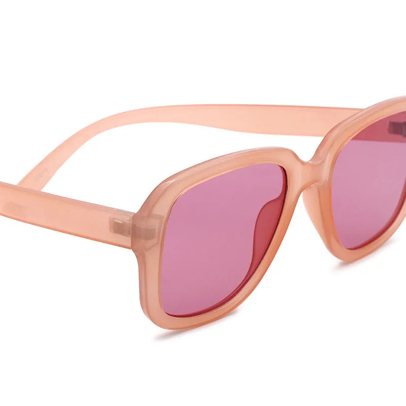 Candy Colors Square Sunglasses