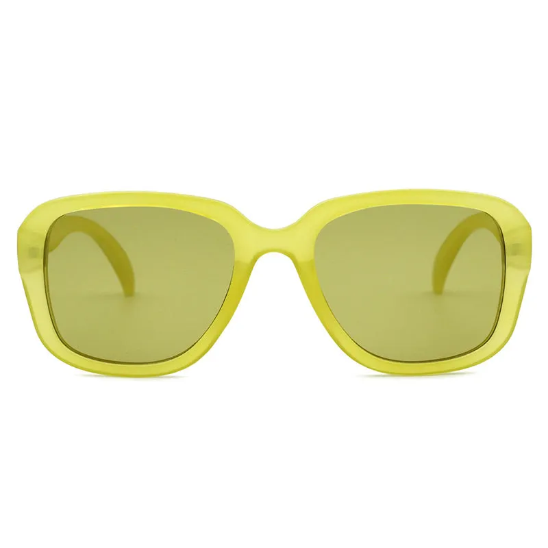 Candy Colors Square Sunglasses