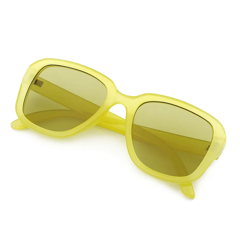 Candy Colors Square Sunglasses