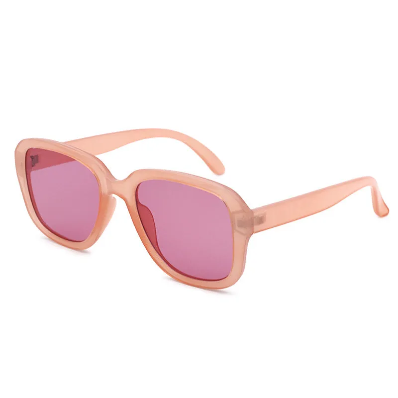 Candy Colors Square Sunglasses