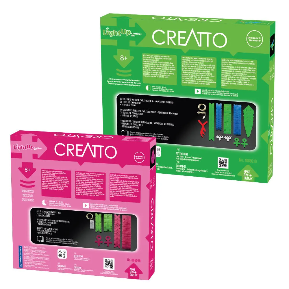 Creatto 2-Pack Bundle: Soaring Dragon & Flying Friends and Shining Sweetheart & Lovable Stuff