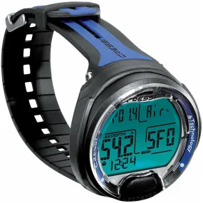 Cressi Leonardo Wrist Dive Computer - Black/Blue