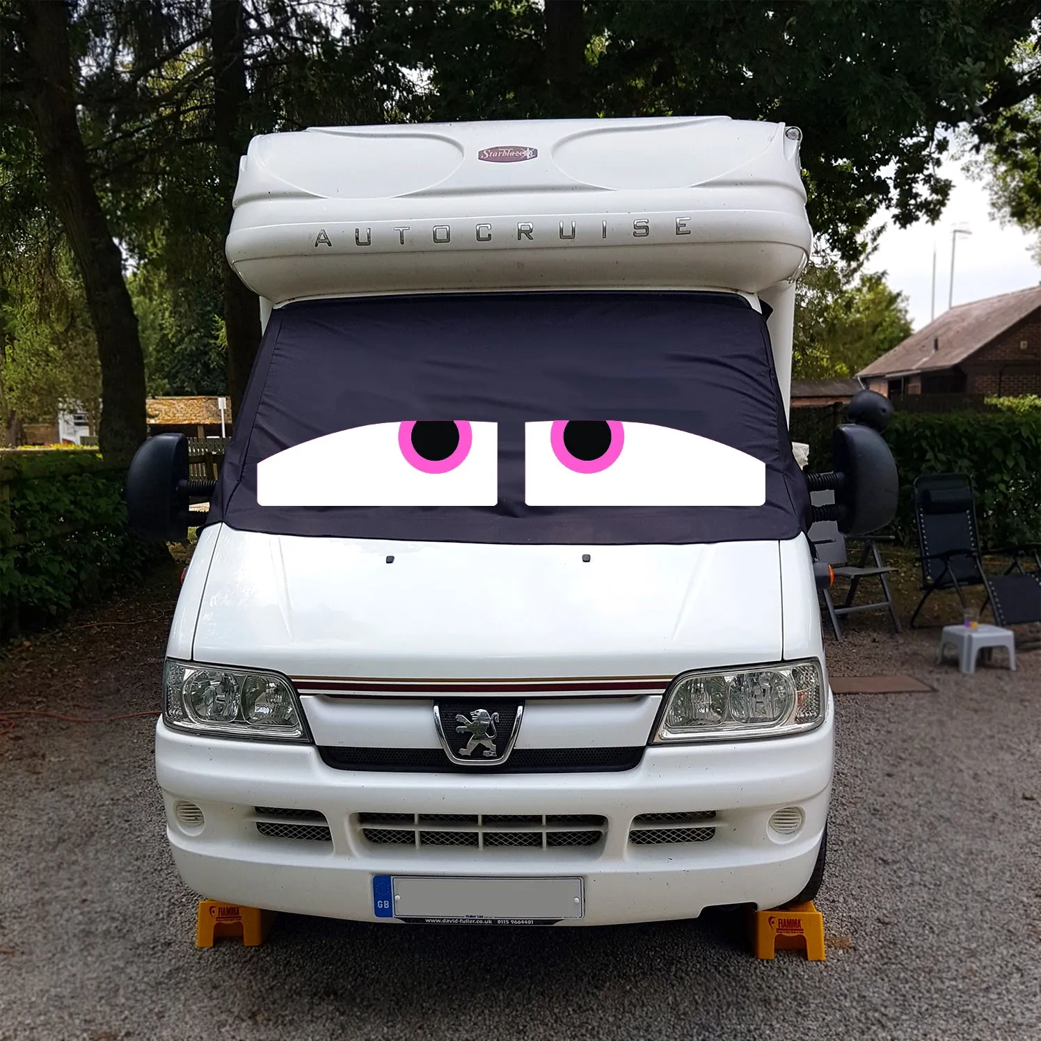 Ducato, Boxer, Relay Motorhome Screen Wrap 1993 - 2006 - Danny Eyes