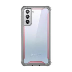 Galaxy S21 Plus Ares Clear Rugged Case - Pink