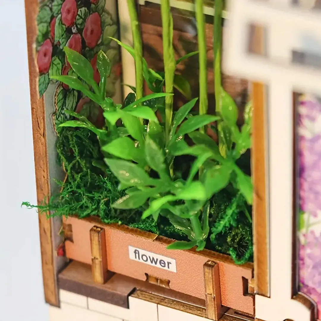 Garden House DIY Book Nook Shelf Insert