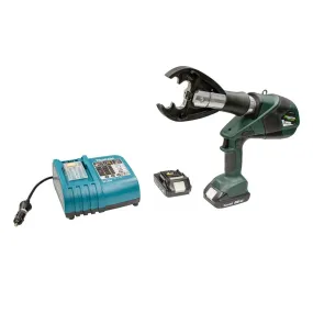 Greenlee EK425PLXDO12 EK425 PLX 6 Ton, D3/O Profile Crimper, 2.0Ah Battery, 12V Charger