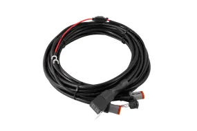 Heavy Duty Dual Output 3-way 4-pin Wiring Harness