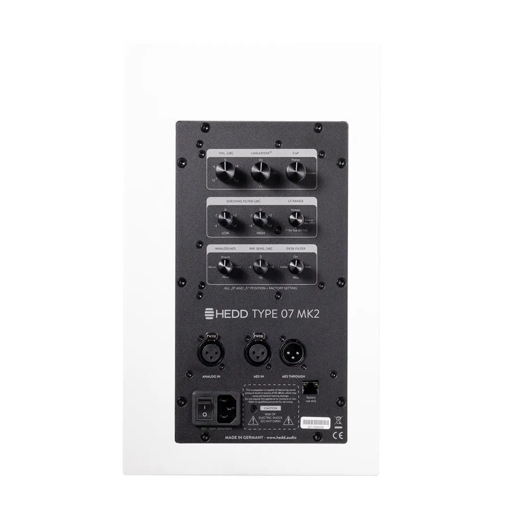 HEDD Audio TYPE 07 MK2 Series Nearfield Studio Monitor (Single)