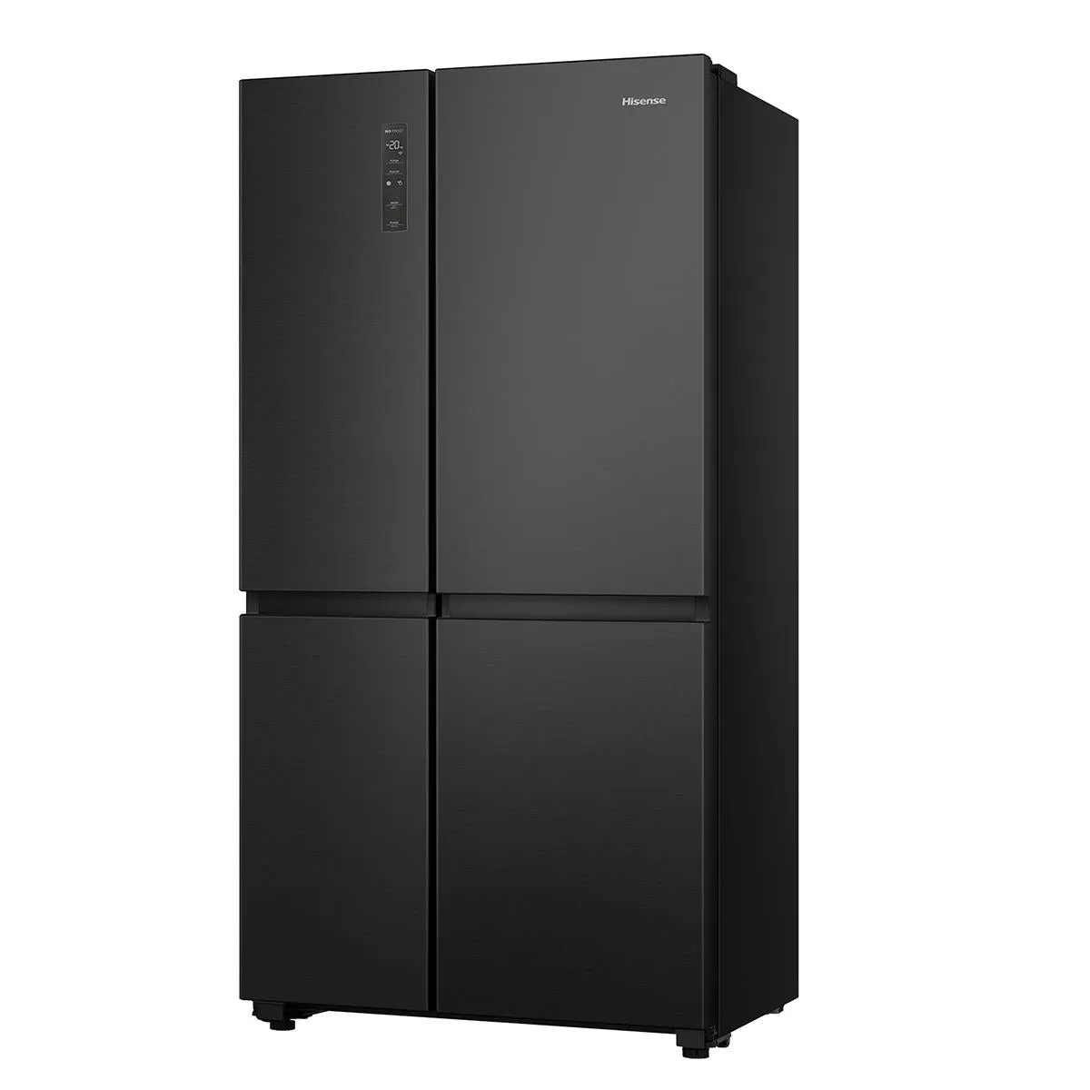 Hisense HRSBS652B 652L Side by Side Fridge (Black)