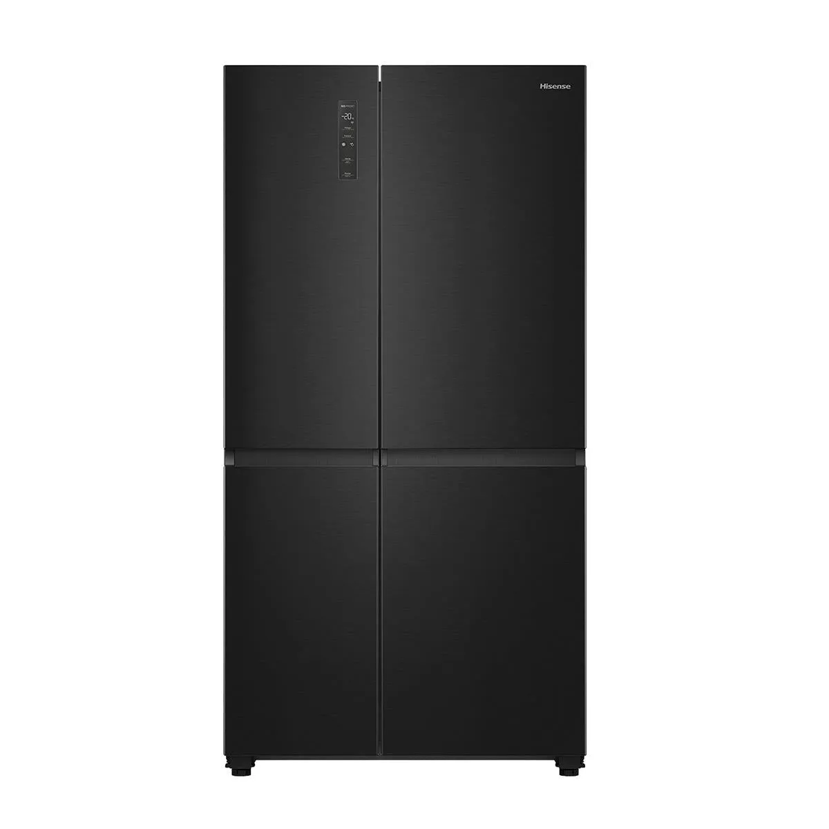 Hisense HRSBS652B 652L Side by Side Fridge (Black)