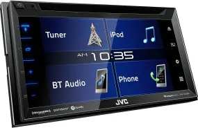 JVC KW-V350BT DVD Multimedia Receiver with Bluetooth