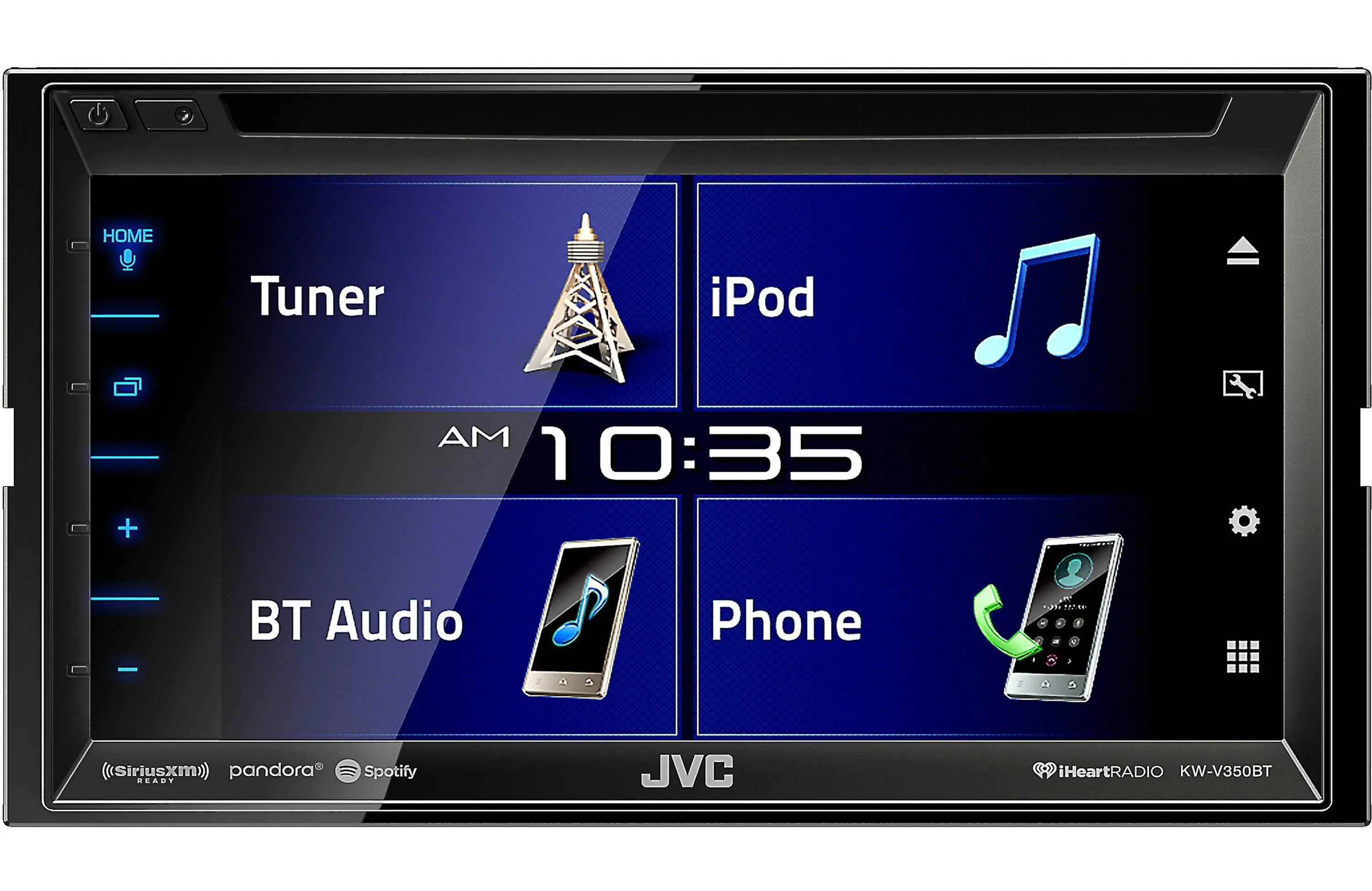 JVC KW-V350BT DVD Multimedia Receiver with Bluetooth