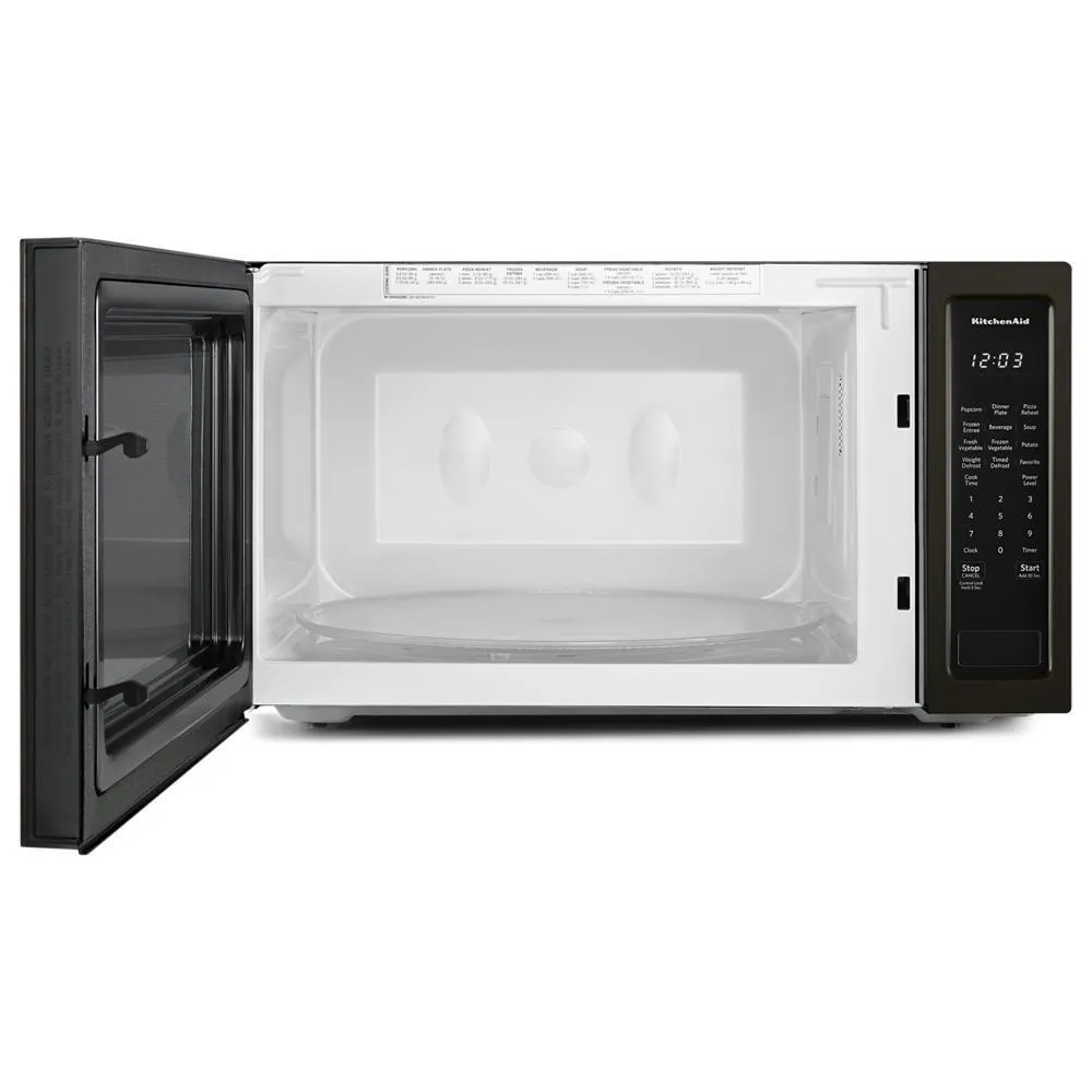 Kitchenaid KMCS3022GBS 24" Countertop Microwave Oven with PrintShield™ Finish - 1200 Watt