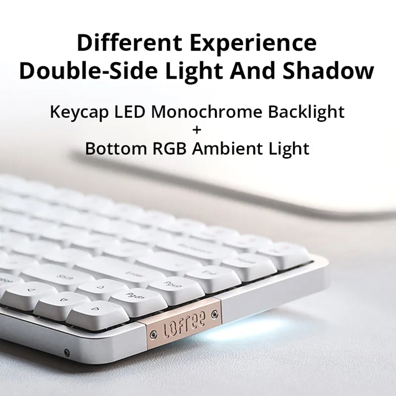 Lofree Flow Low Profile, the Smoothest Aluminum Mechanical Keyboard