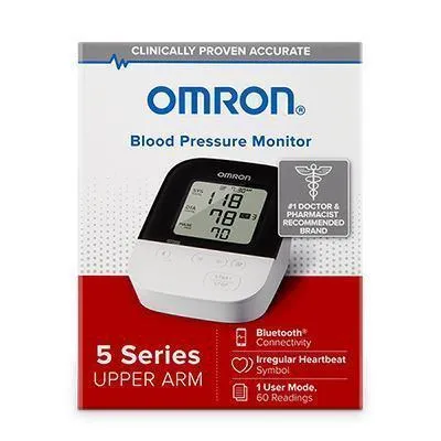 Omron BP7250 Bluetooth 5 Series Upper Arm Blood Pressure Monitor