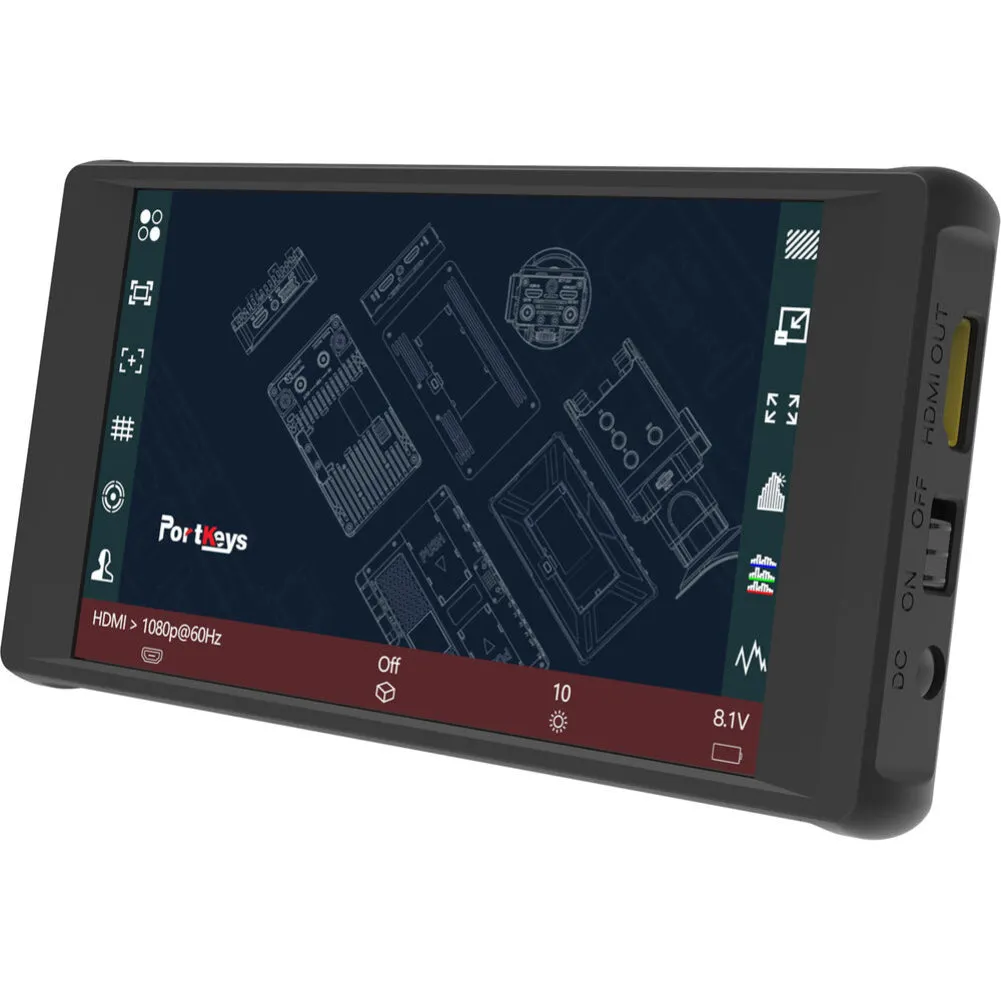 Portkeys PT6 5.2" 4K HDMI Touchscreen Monitor