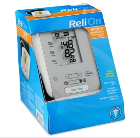 ReliOn BP-200 (BP200) Upper Arm Blood Pressure Monitor