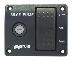 Rule 3-Way Rocker Switch with LED