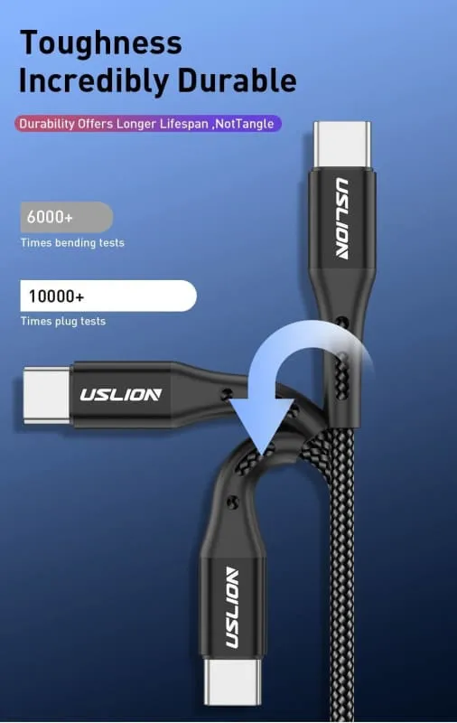 USB Charging Cables 3A Type C