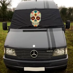 VW LT / Mercedes Sprinter 95-06 Screen Cover - Sugar Skull