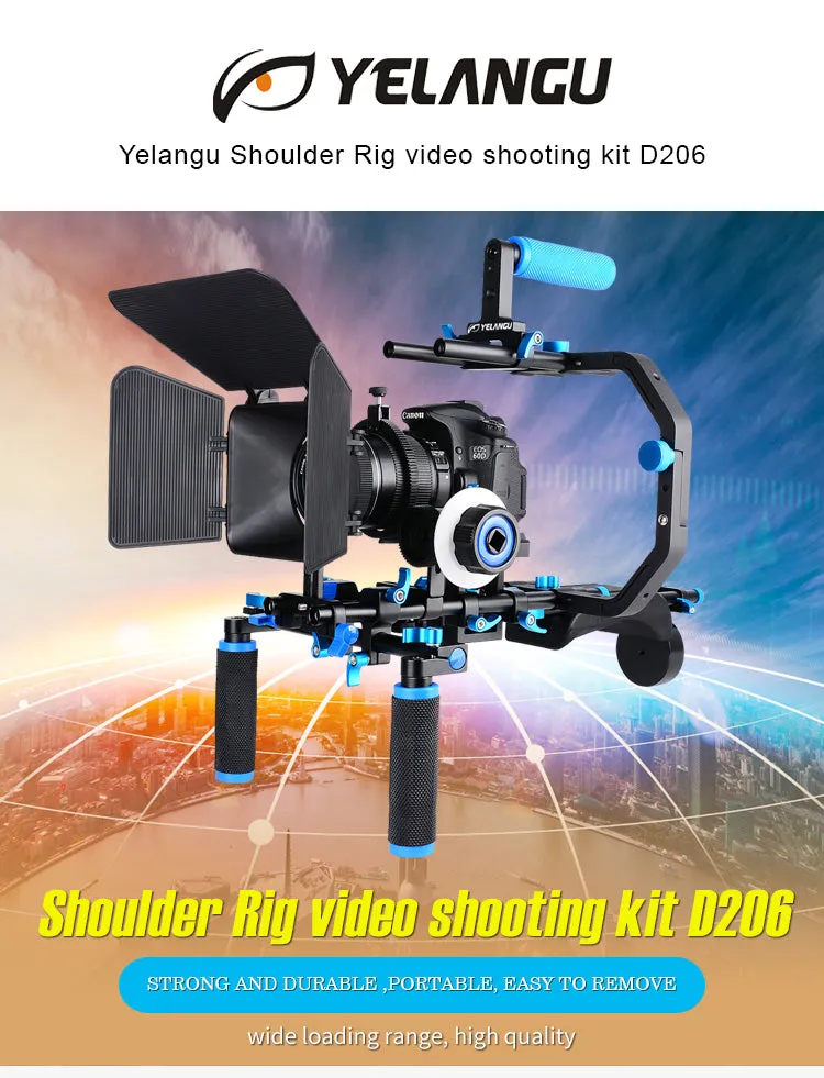 Yelangu D206 Pro Shoulder Rig Kit